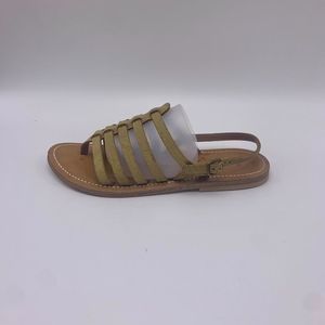 K.Jacques Saint Tropez Homere Suede Sandals Flat